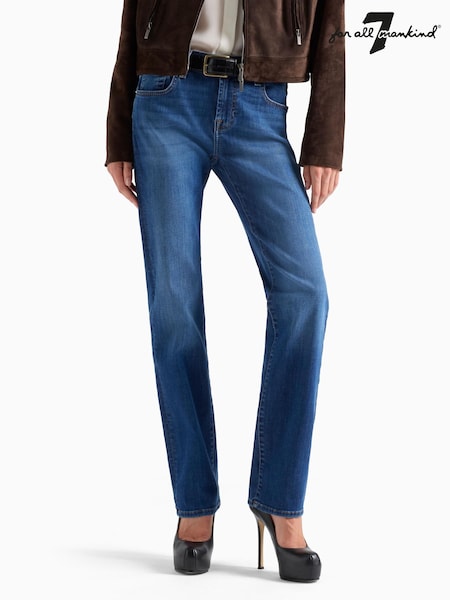 Blue - 7 For All Mankind The Slim Halo Jeans