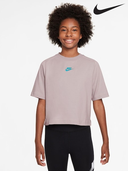 Cool Grey - Nike Sportswear Short-Sleeve Top (752899) | €19