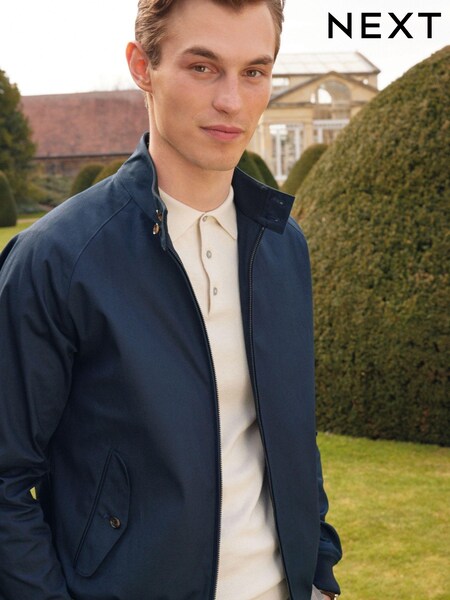 Marineblau/blau - Harrington Jacke (753033) | 22 €