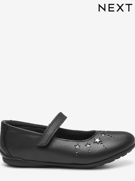 Schwarzes Leder - Star Mary Janes Shoes (753784) | 21 € - 26 €