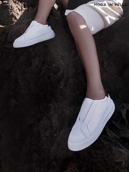Moda In Pelle Alber Slip On Wedge Trainers (754059) | ₪498