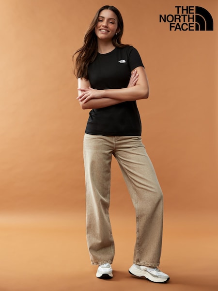 Schwarz - The North Face Womens Simple Dome T-Shirt (754067) | 37 €