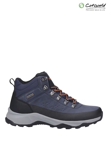Blue - Regular Cotswolds Ryeford Hiking Boots