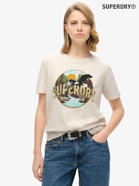 Superdry Travel Souvenir Relaxed T-shirt (754599) | €43