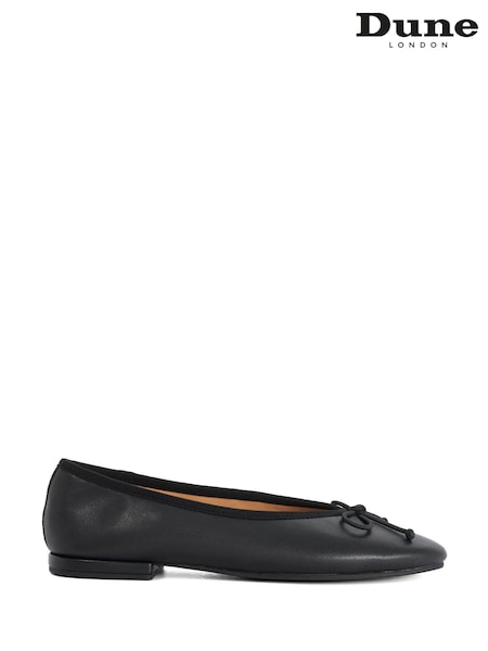 Black - Dune London Honeydrop Ballet Pumps