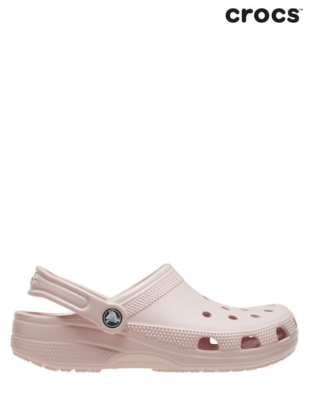 Crocs Ballerina Pink Adults Classic Clogs (756342) | kr714