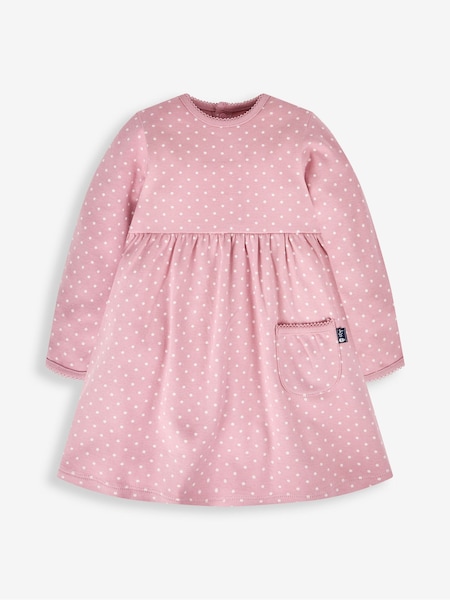 JoJo Maman Bébé Pink Spot Dress (756642) | €27