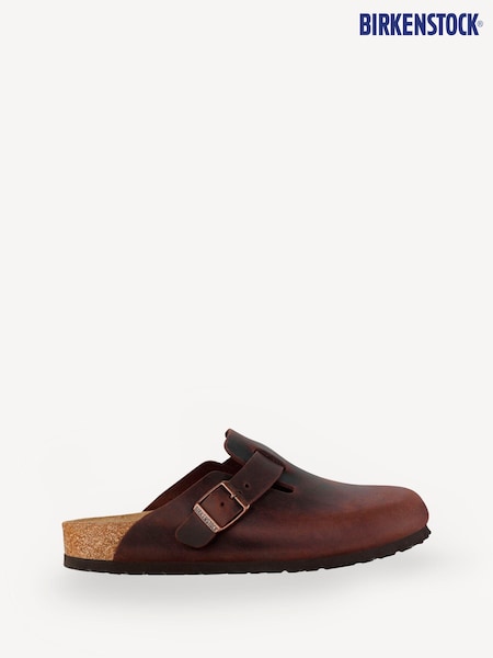 rjava - Birkenstock Boston Oil Leather Clogs (757340) | € 184