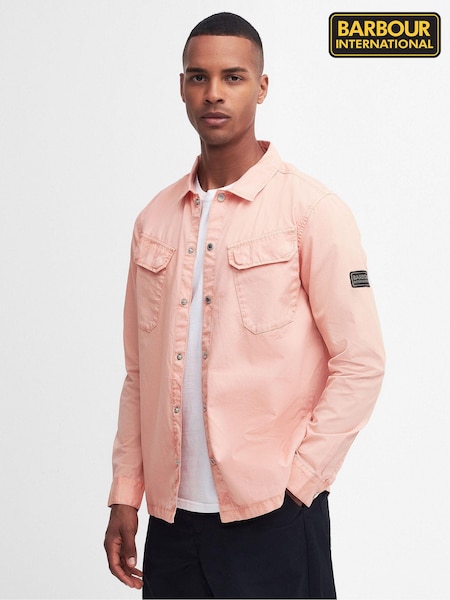 Rosa - Barbour® International Gear Stückgefärbte Hemdjacke (758448) | 33 €