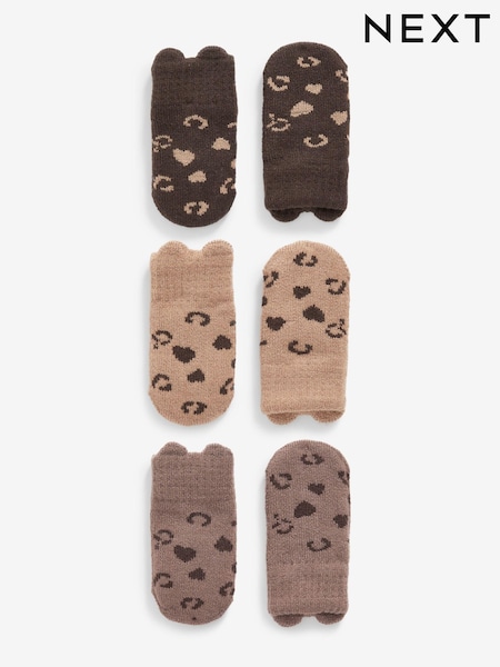 Neutrale Farbe - Fluffy Magic Mitts 3 Pack (3mths-6yrs) (758859) | 6 €