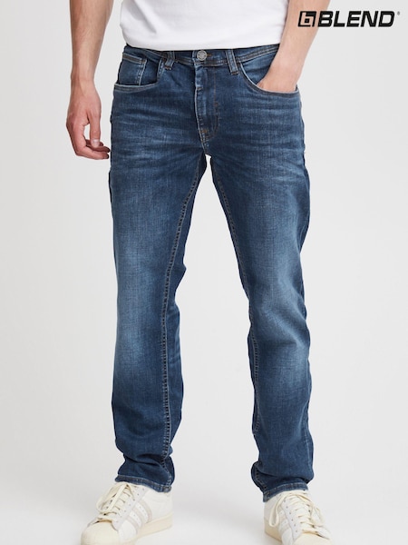 Blend Regular Denim Jeans In Twister Fit With Vintage Finish (759276) | €66
