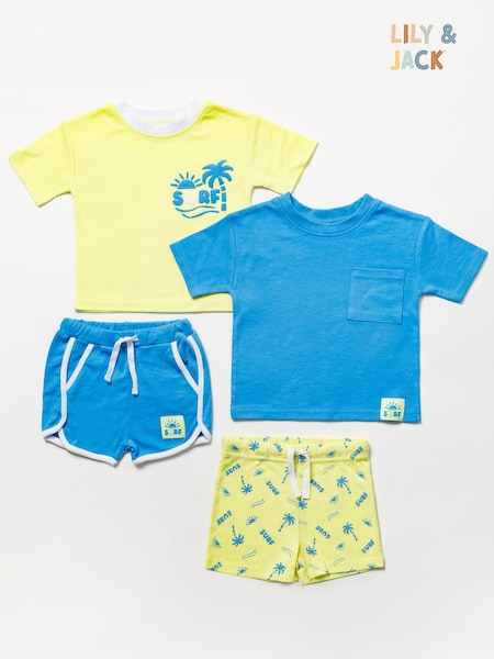 Lily & Jack Green T-Shirt and Shorts Sets 2 Pack (759691) | €17.50