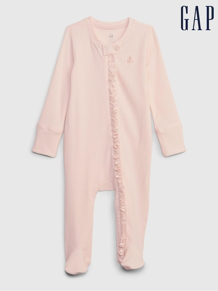 Gap Ribbed Footed Sleepsuit (Newborn-9mths) (760785) | € 24