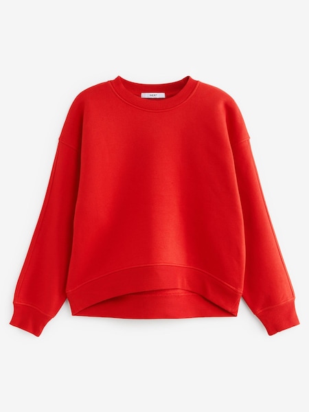 Red Heavy Weight Crew Neck Sweatshirt (761307) | €8