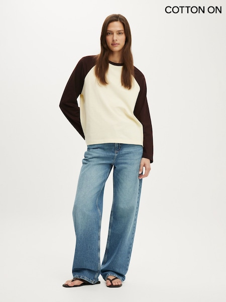 Blue - Cotton On 91 Straight Jeans