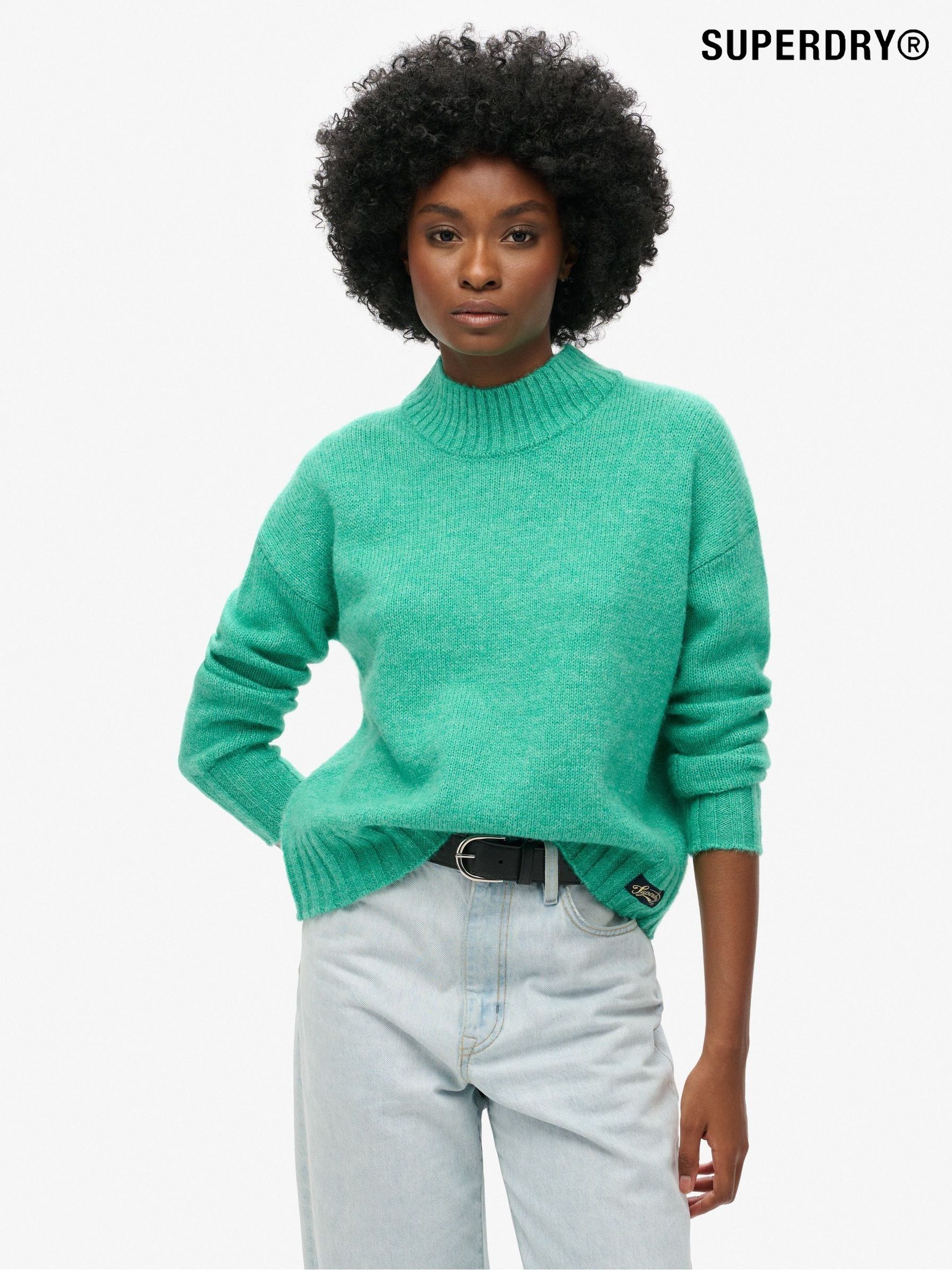 Superdry Green Long Sleeve Jumpers Next Luxembourg