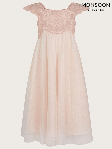 Monsoon Pink Estella Dress (762582) | AED355 - AED398
