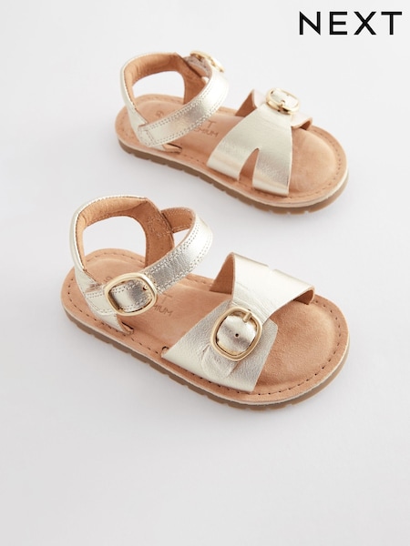 Leather Buckle Sandals (762646) | ‏71 ر.س.‏ - ‏78 ر.س.‏