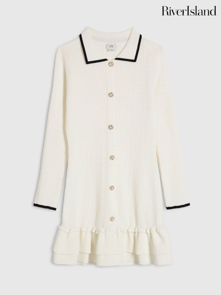 Cream - River Island Martini Dress