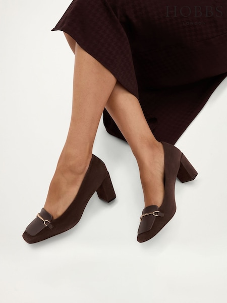 Brown - Hobbs Jaida Court Shoes
