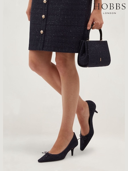 Көк - Hobbs Victoria Court Shoes
