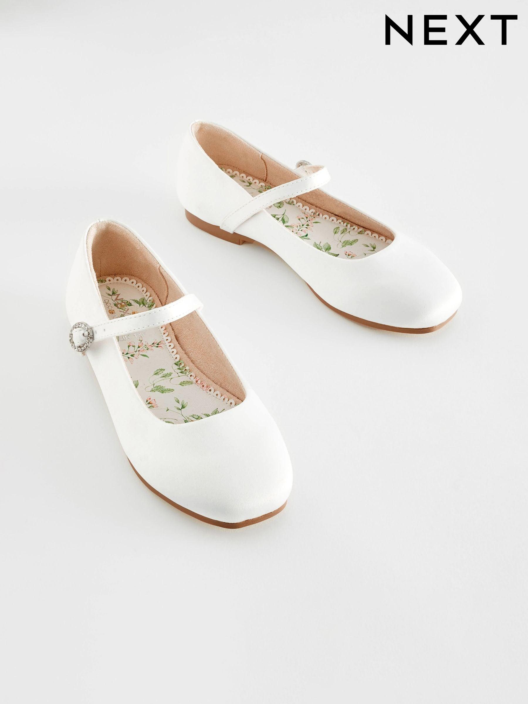 Girls Shoes White Mary Jane Occasionwear Next Luxembourg