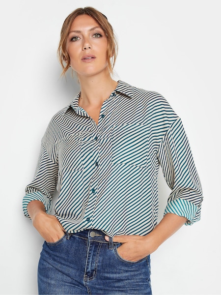 Long Tall Sally Blue Stripe Shirt (763670) | €19
