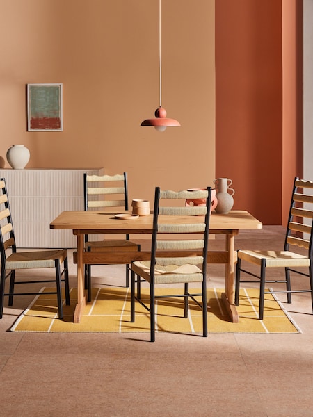 MADE.COM Oak Quinn 6 Seater Dining Table (764246) | €921