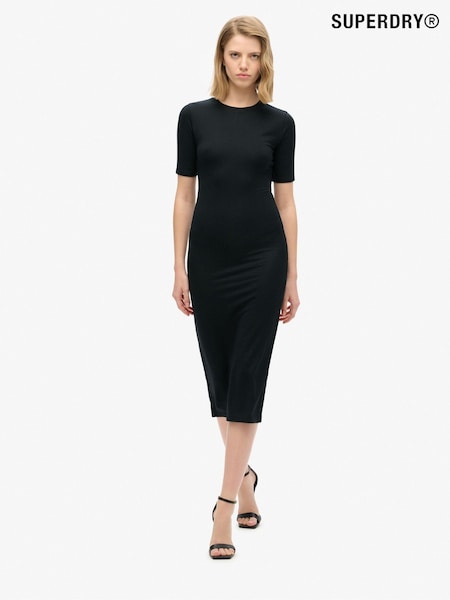 Superdry Short Sleeve Midi Jersey Dress (764549) | 335 LEI