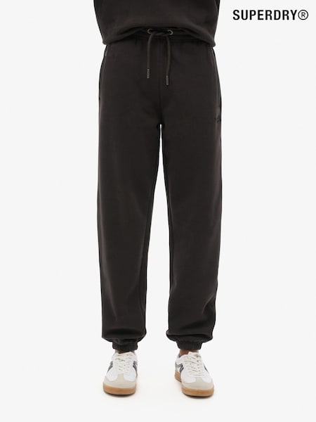 Superdry Bison Black Essential Logo Cuff Joggers (765042) | €34