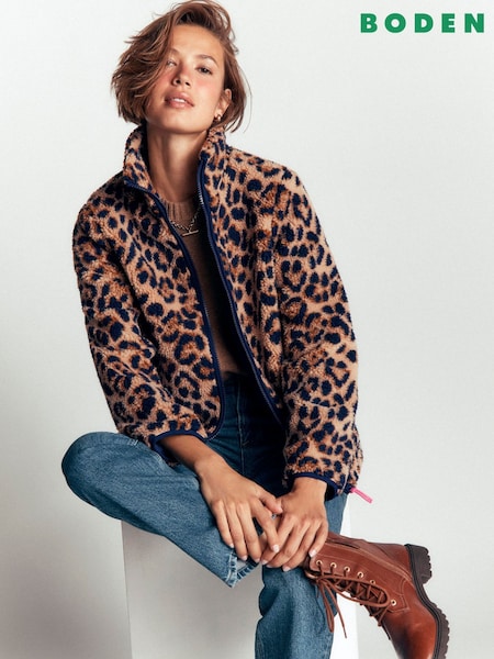 Brown - Boden Alnwick Borg Jacket