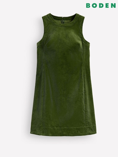 Green - Boden Lou Cord Shift Dress