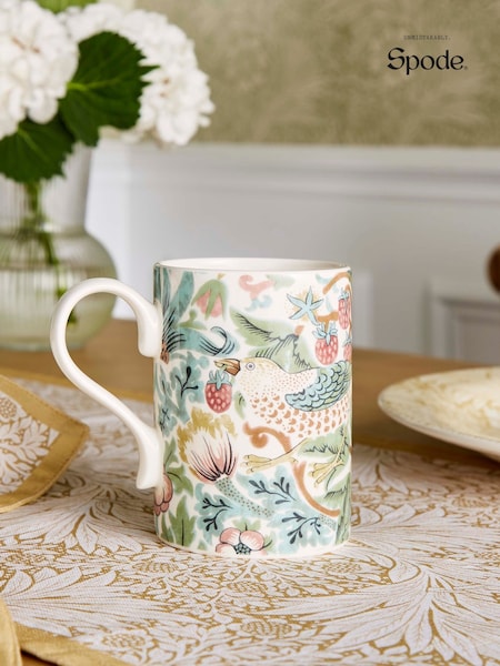 Spode Set Of 4 Morris & Co Mugs
