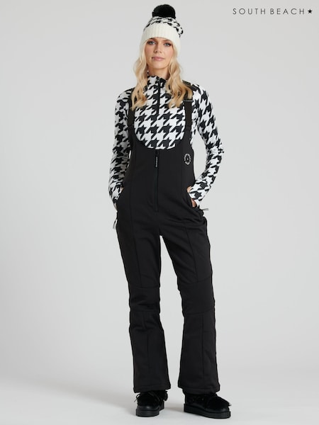 South Beach Black Ski Salopettes Trousers (766056) | €72
