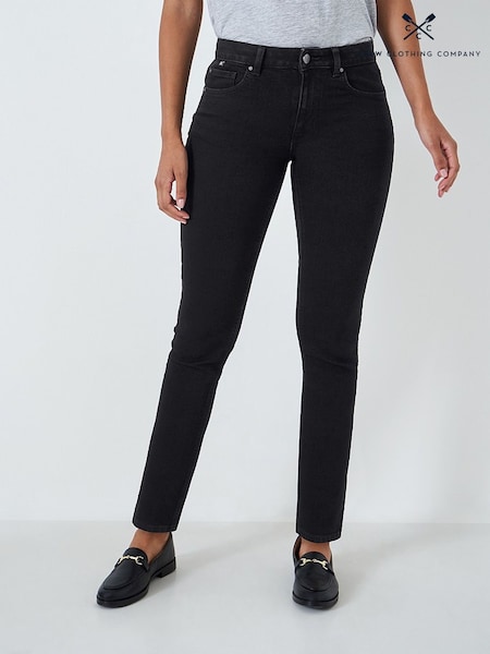 Crew Clothing Black Straight Jeans (766668) | €78