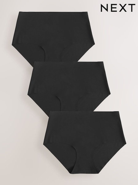 שחור - No VPL Comfort Knickers 3 Pack (767513) | ‏60‏₪