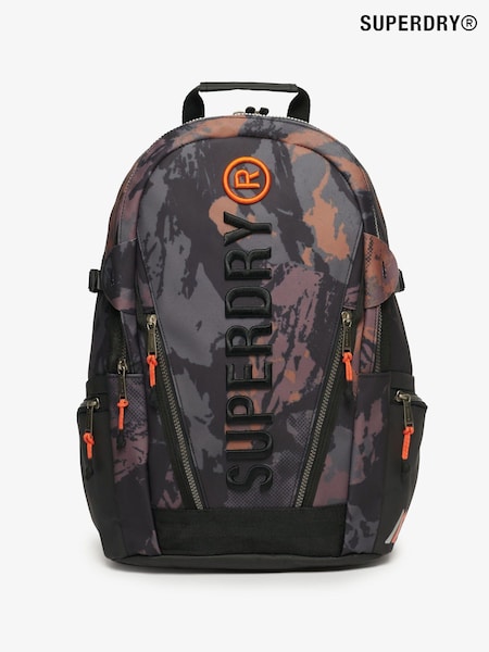 Superdry Mountain Mesh Camo 100% Cotton Tarp Emb Rucksack (767770) | AZN 163