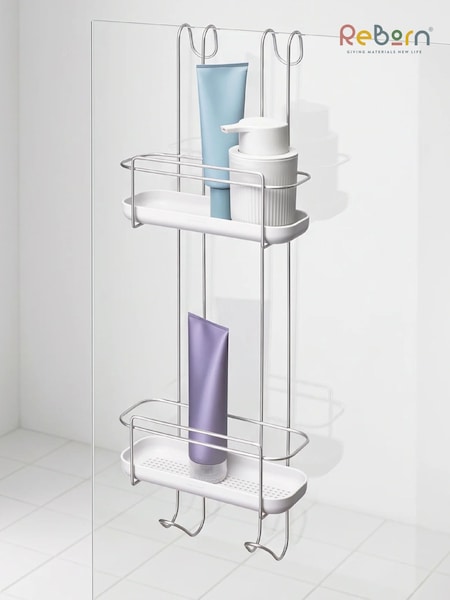 Reborn Two Tier Hook Over Shower Caddy