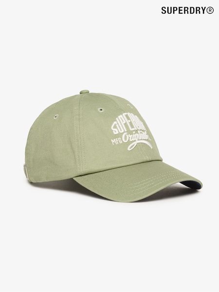 Superdry Seagrass Green Graphic Baseball Cap (768222) | €35