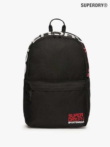 Superdry Black Logo Windyatcher Montana 100% Cotton Bag (768281) | ₪226