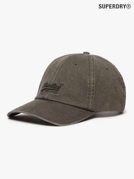 Superdry Vintage Black Vintage Embroidery 100% Cotton Cap (768732) | €30