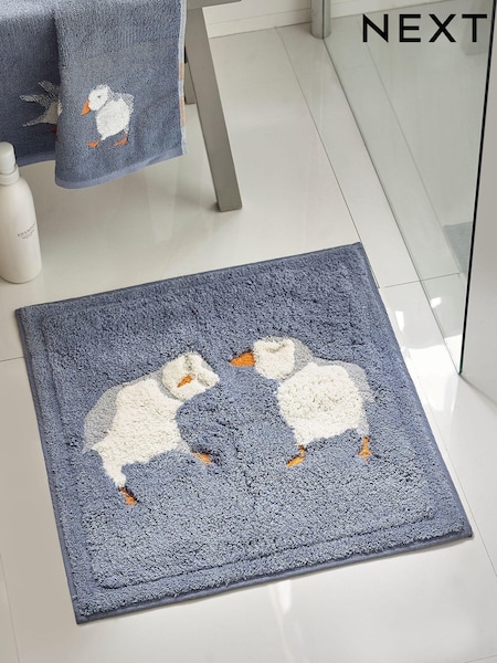 Blue Puffin 100% Cotton Shower Mat (769899) | $26