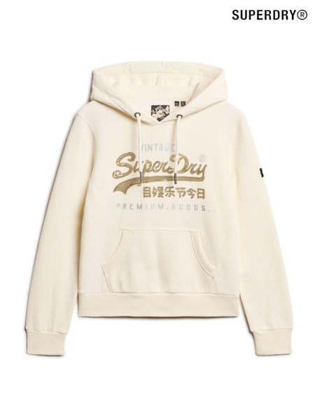 Superdry Cream Embellished vl Graphic Hoodie (770902) | 3,605 UAH
