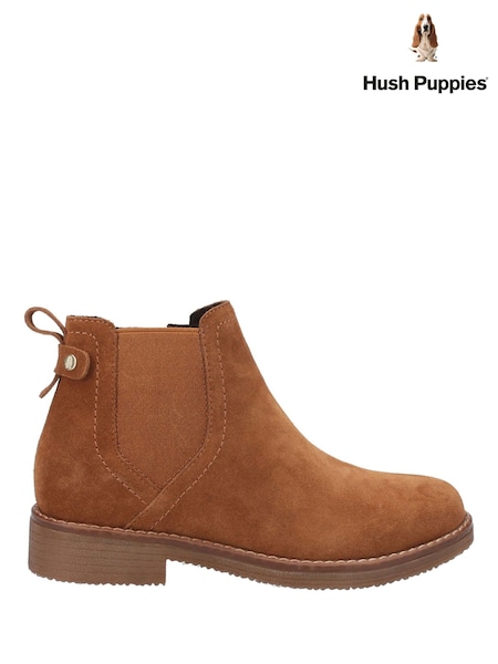 Marron fauve - Bottes Hush Puppies Maddy