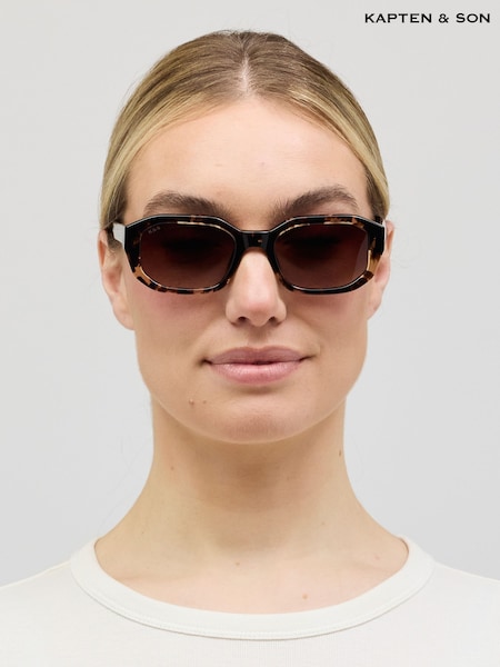 Brūna krāsa - Kapten & Son Kapten & Son Como Sunglasses