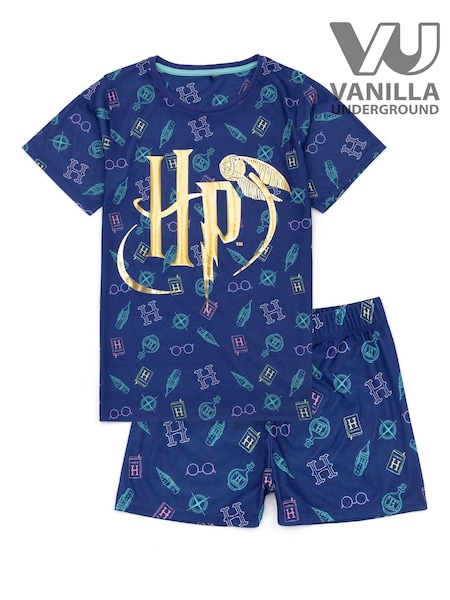 Vanilla Underground Blue Girls Harry Potter Licensing Short Pyjamas (771626) | €23