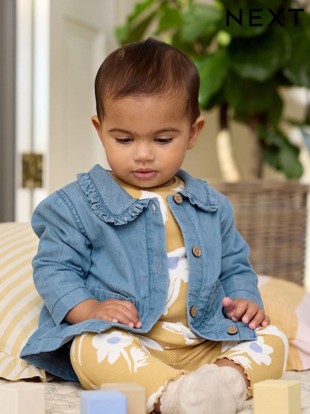 Blue Denim Baby Jacket (0mths-2yrs) (773374) | AED28 - AED32