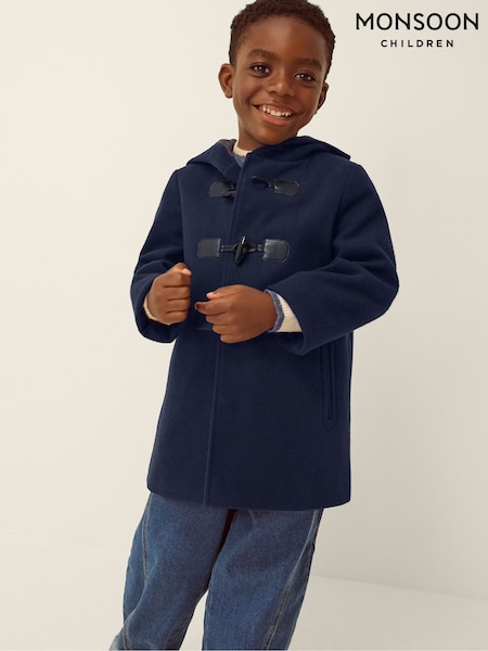 Blue - Monsoon Duffle Coat