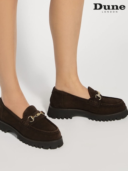 Brown - Dune London Grissini Loafers
