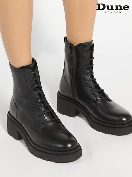 Black - Dune London Pion Ankle Boots